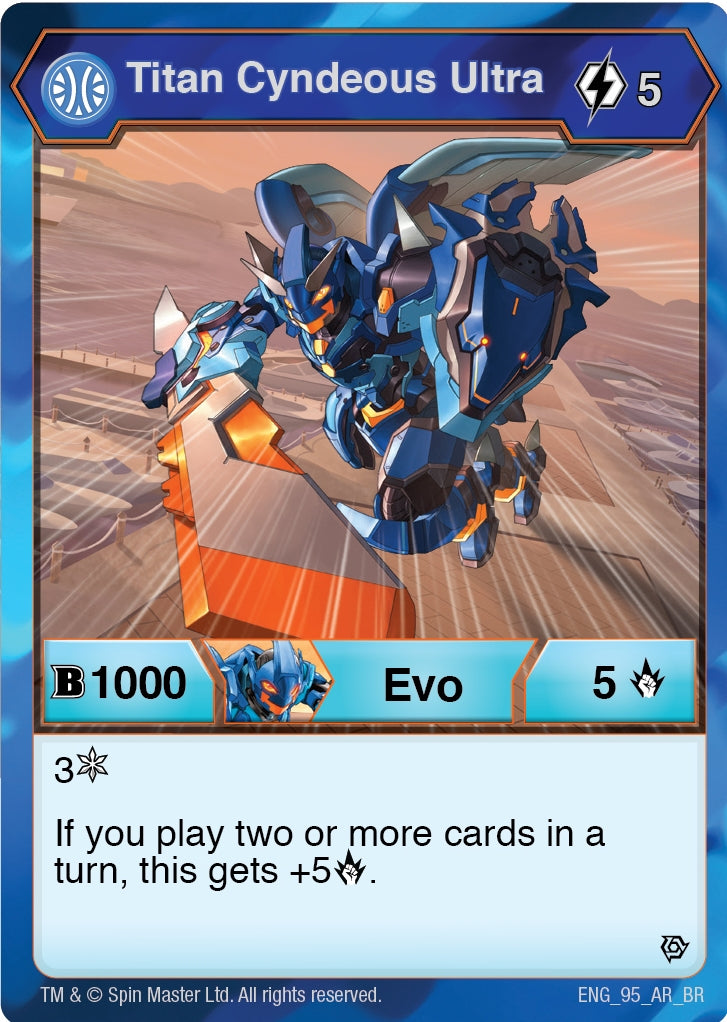 Image for Titan Cyndeous Ultra (Resurgence) (95) - Bakugan TCG