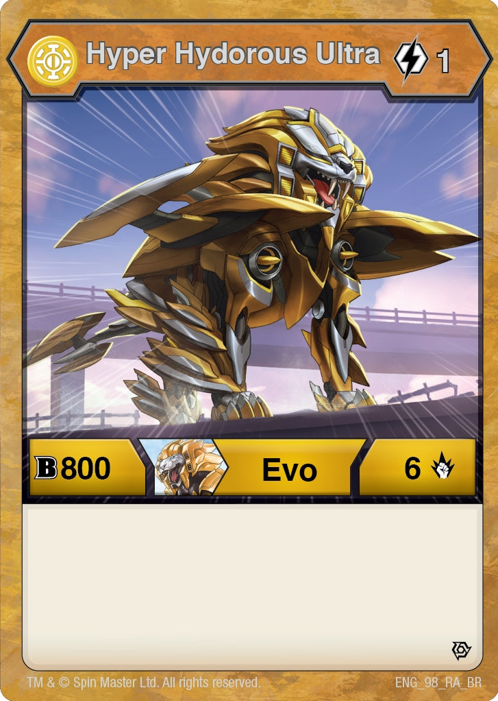 Image for Hyper Hydorous Ultra (Resurgence) (98) - Bakugan TCG