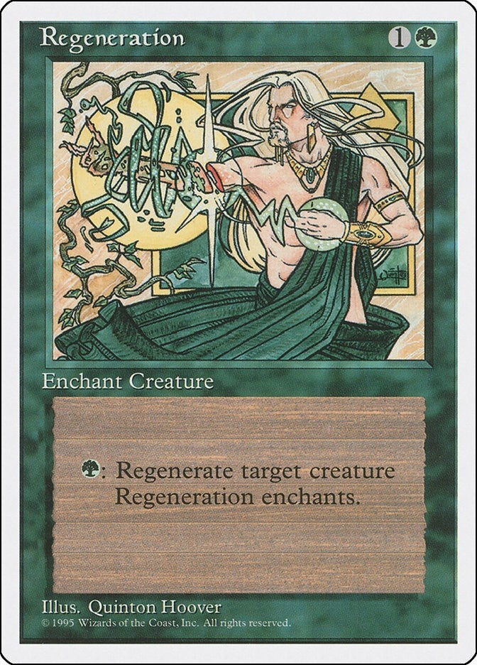 Image for Regeneration (Fourth Edition) - Magic: The Gathering