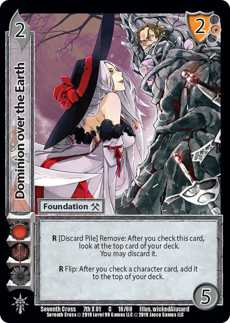 Image for Dominion over Earth (Seventh Cross) (16) - UniVersus