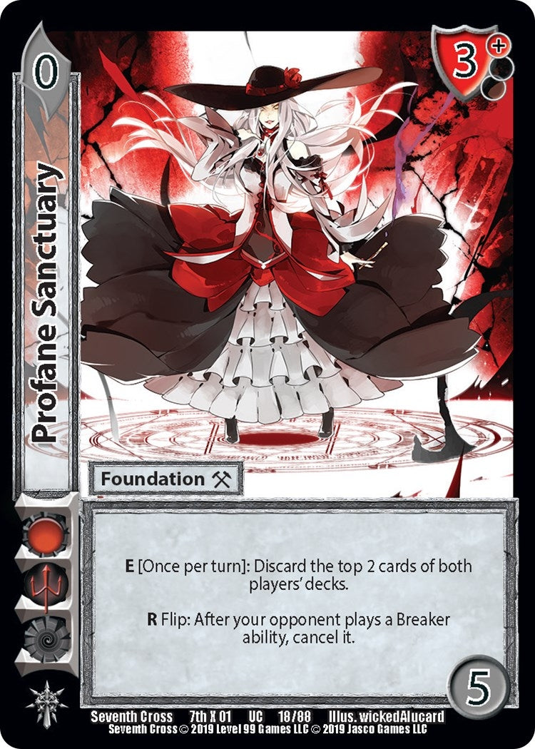 Image for Profane Sanctuary (Seventh Cross) (18) - UniVersus