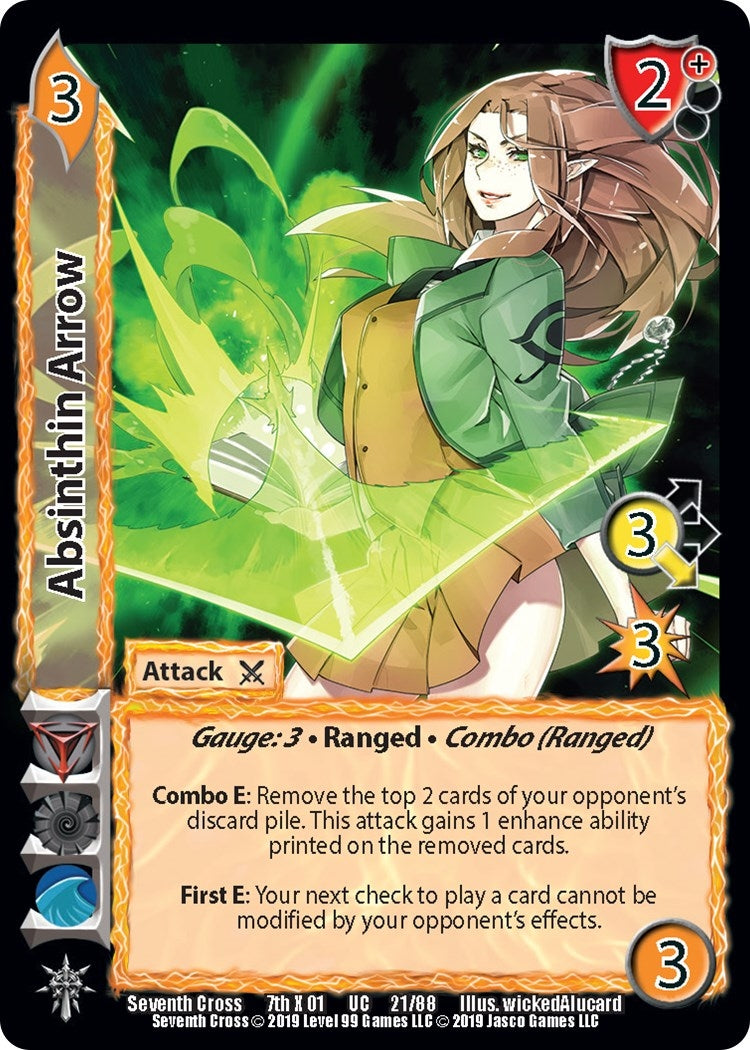 Image for Absinthin Arrow (Seventh Cross) (21) - UniVersus