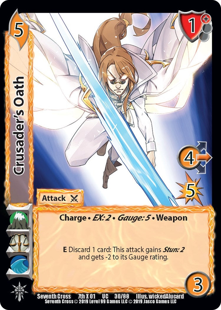 Image for Crusader's Oath (Seventh Cross) (30) - UniVersus