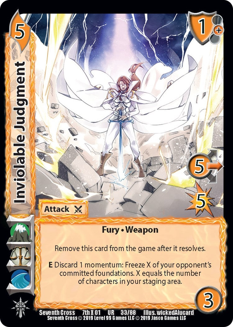 Image for Inviolable Judgment (Seventh Cross) (33) - UniVersus