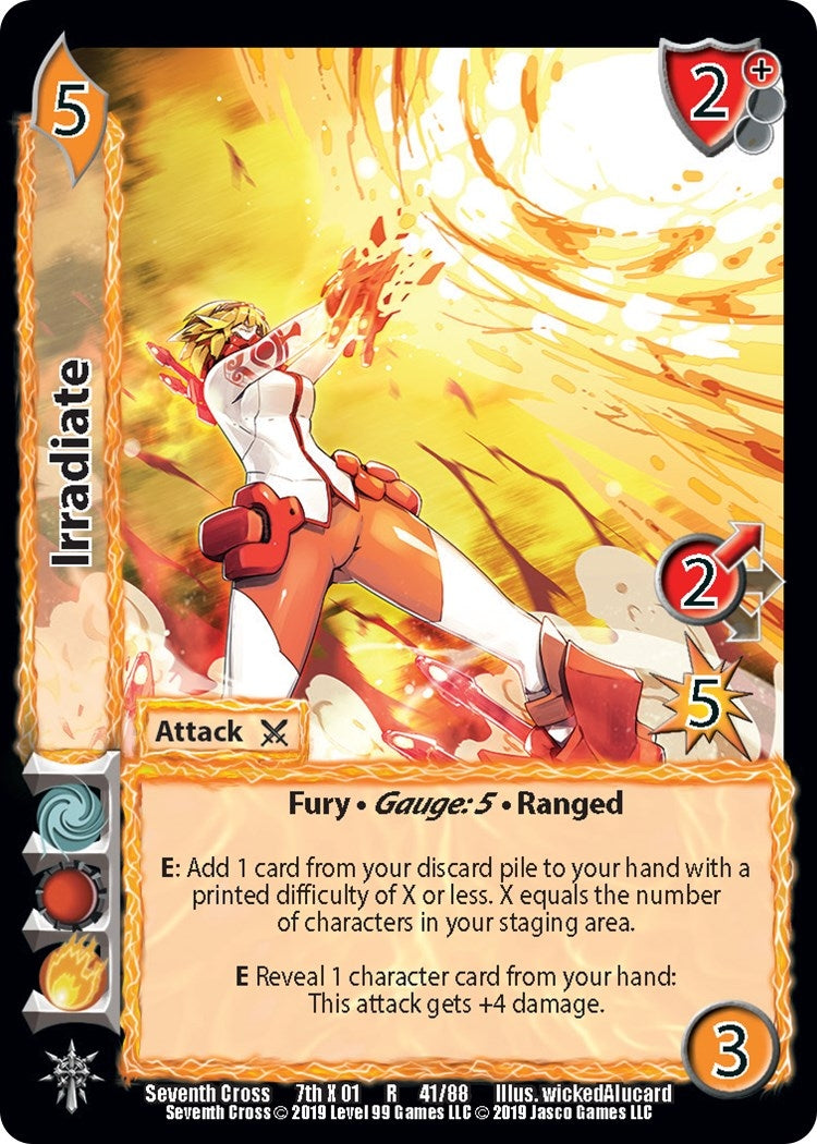 Image for Irradiate (Seventh Cross) (41) - UniVersus