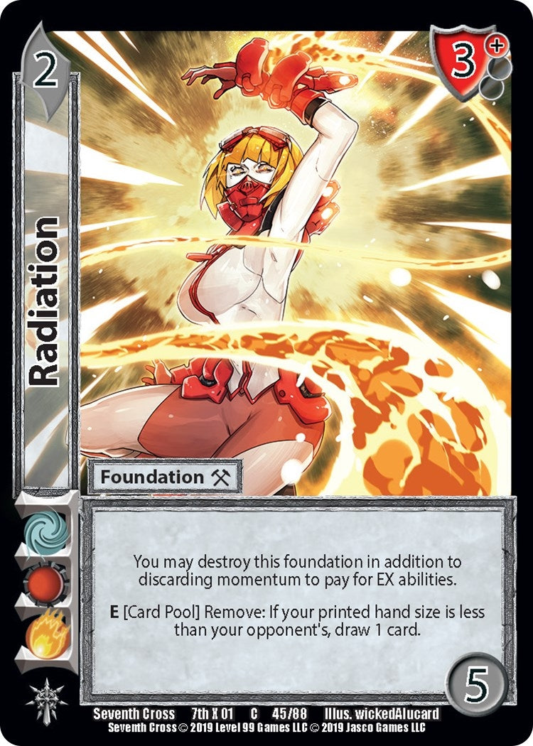 Image for Radiation (Seventh Cross) (45) - UniVersus