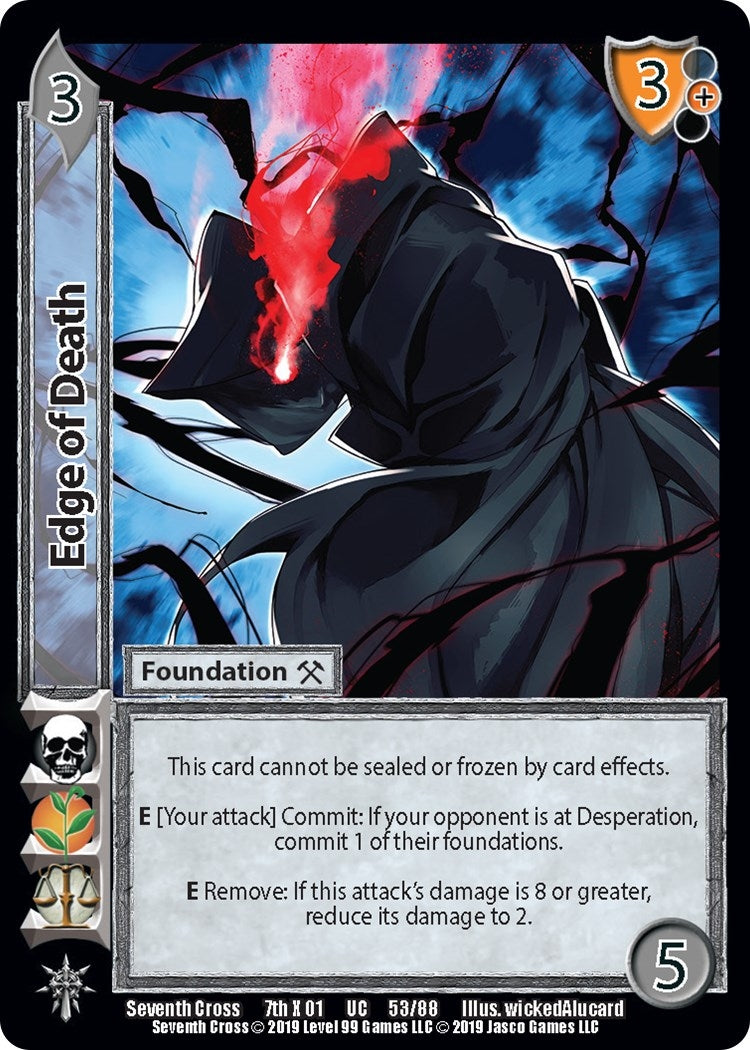 Image for Edge of Death (Seventh Cross) (53) - UniVersus