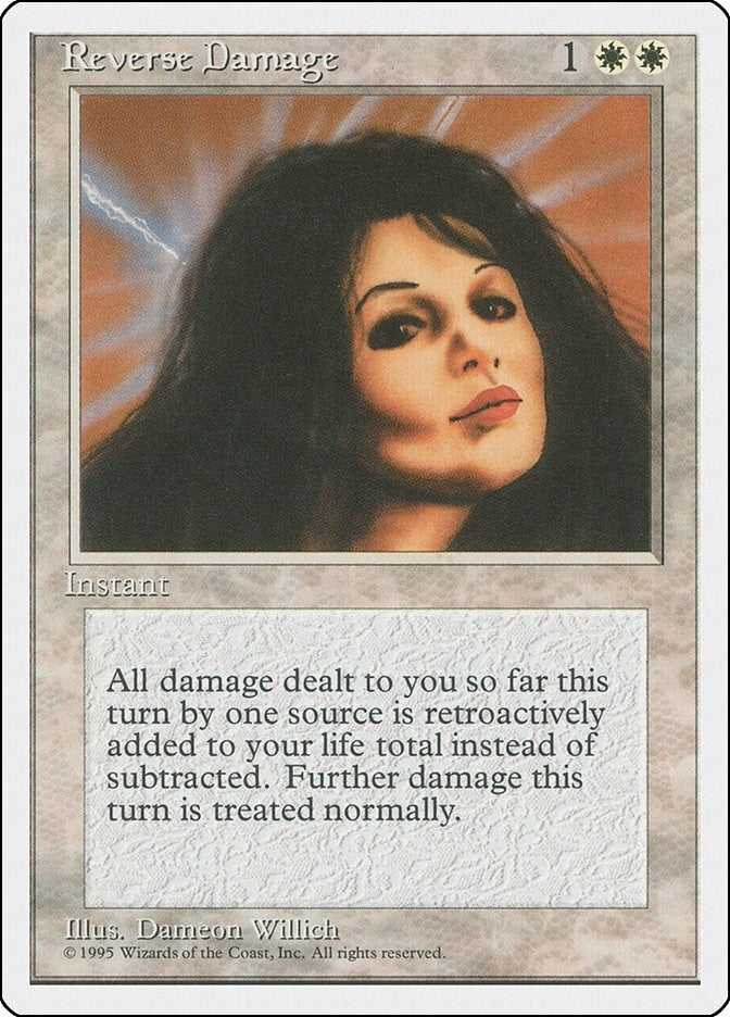 Image for Reverse Damage (Fourth Edition) - Magic: The Gathering