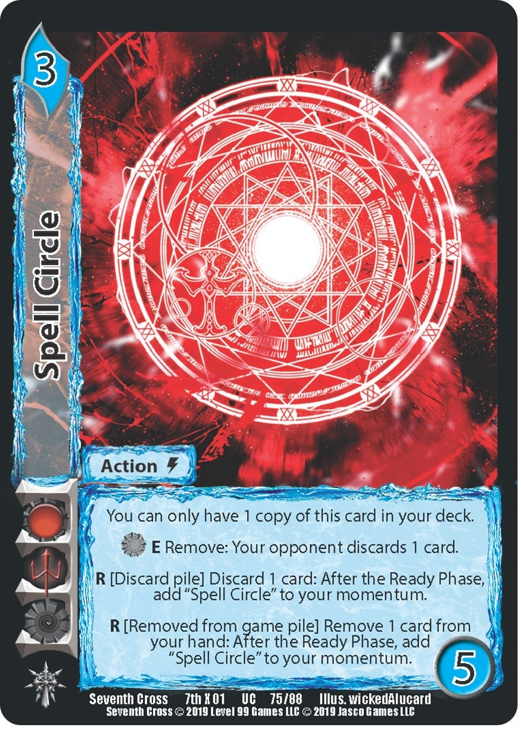 Image for Spell Circle (Seventh Cross) (75) - UniVersus