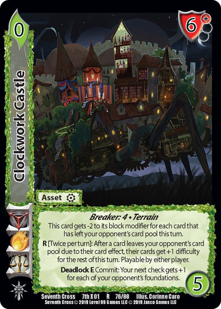 Image for Clockwork Castle (Seventh Cross) (76) - UniVersus