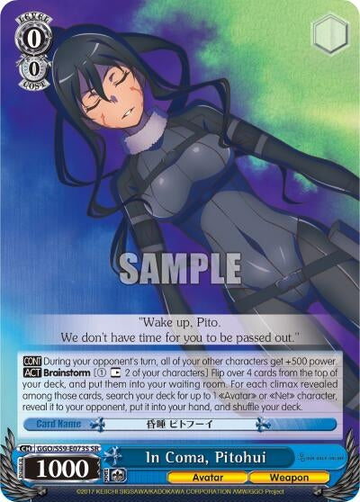 Image for In Coma, Pitohui (SR) (Gun Gale Online) (GGO/S59-E073S SR) - Weiss Schwarz