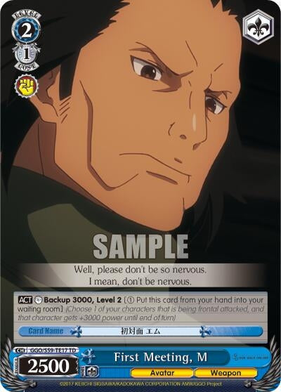 Image for First Meeting, M (Gun Gale Online) (GGO/S59-TE17 TD) - Weiss Schwarz