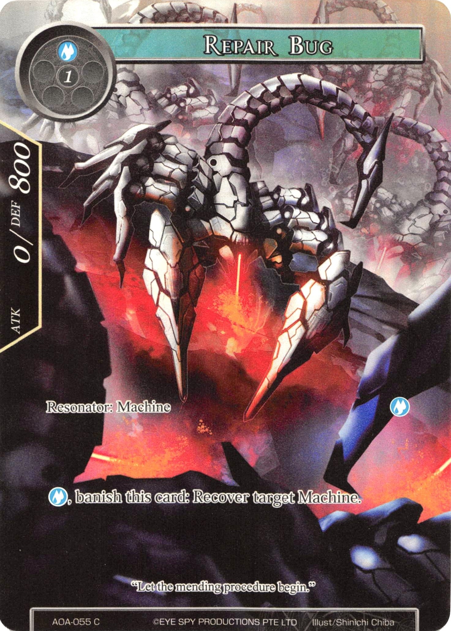 Image for Repair Bug (Full Art) (Awakening of the Ancients) (AOA-055) - Force of Will