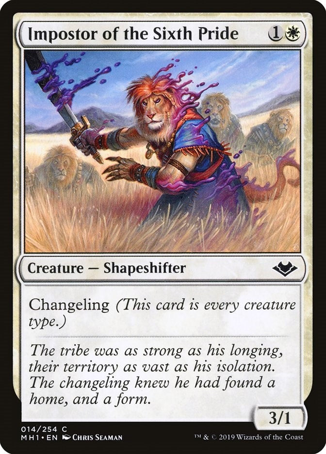 Image for Impostor of the Sixth Pride (Modern Horizons) (14) - Magic: The Gathering