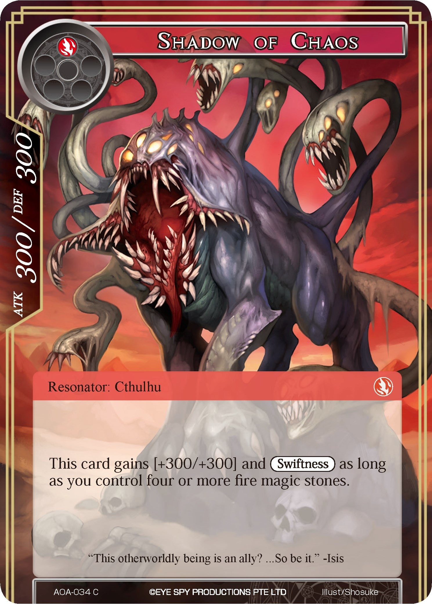 Image for Shadow of Chaos (Awakening of the Ancients) (AOA-034) - Force of Will