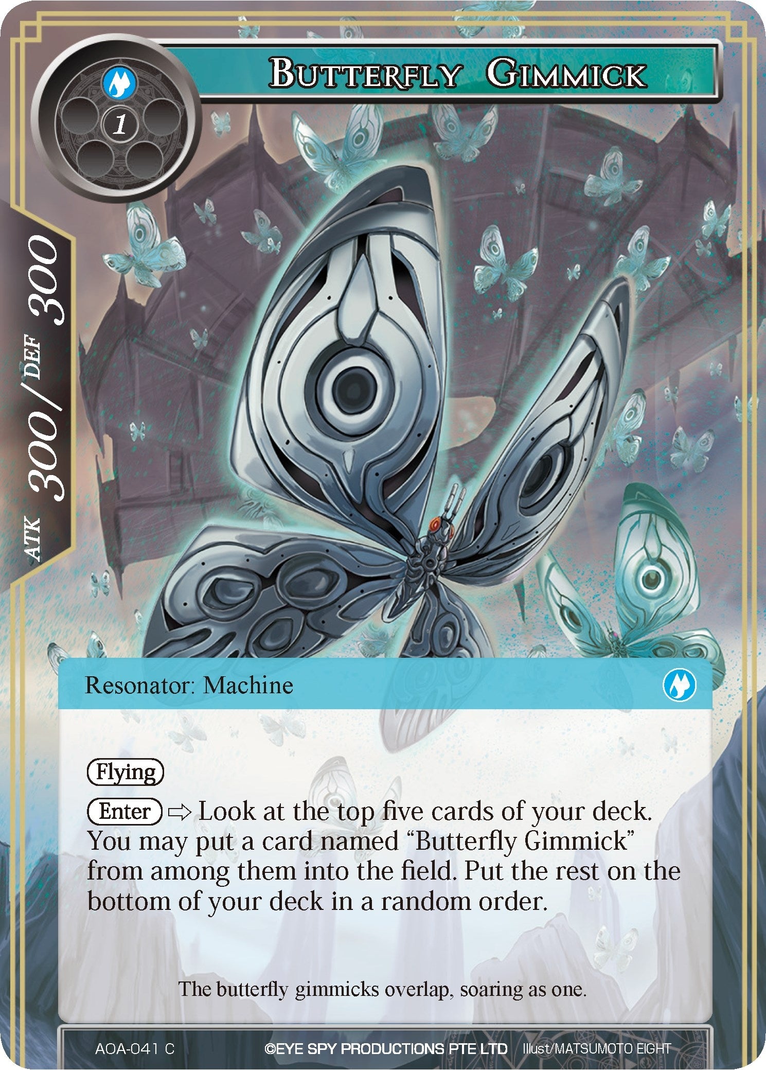 Image for Butterfly Gimmick (Awakening of the Ancients) (AOA-041) - Force of Will