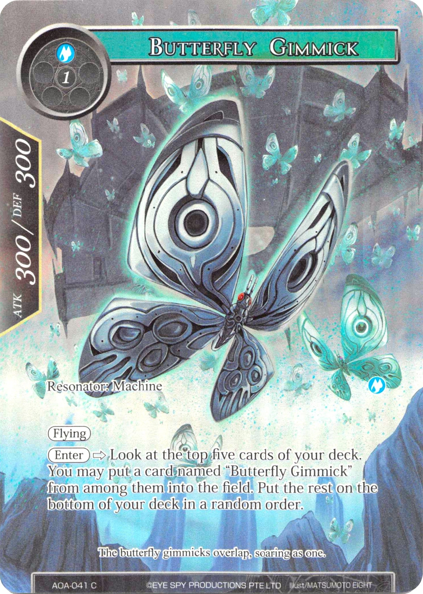 Image for Butterfly Gimmick (Full Art) (Awakening of the Ancients) (AOA-041) - Force of Will