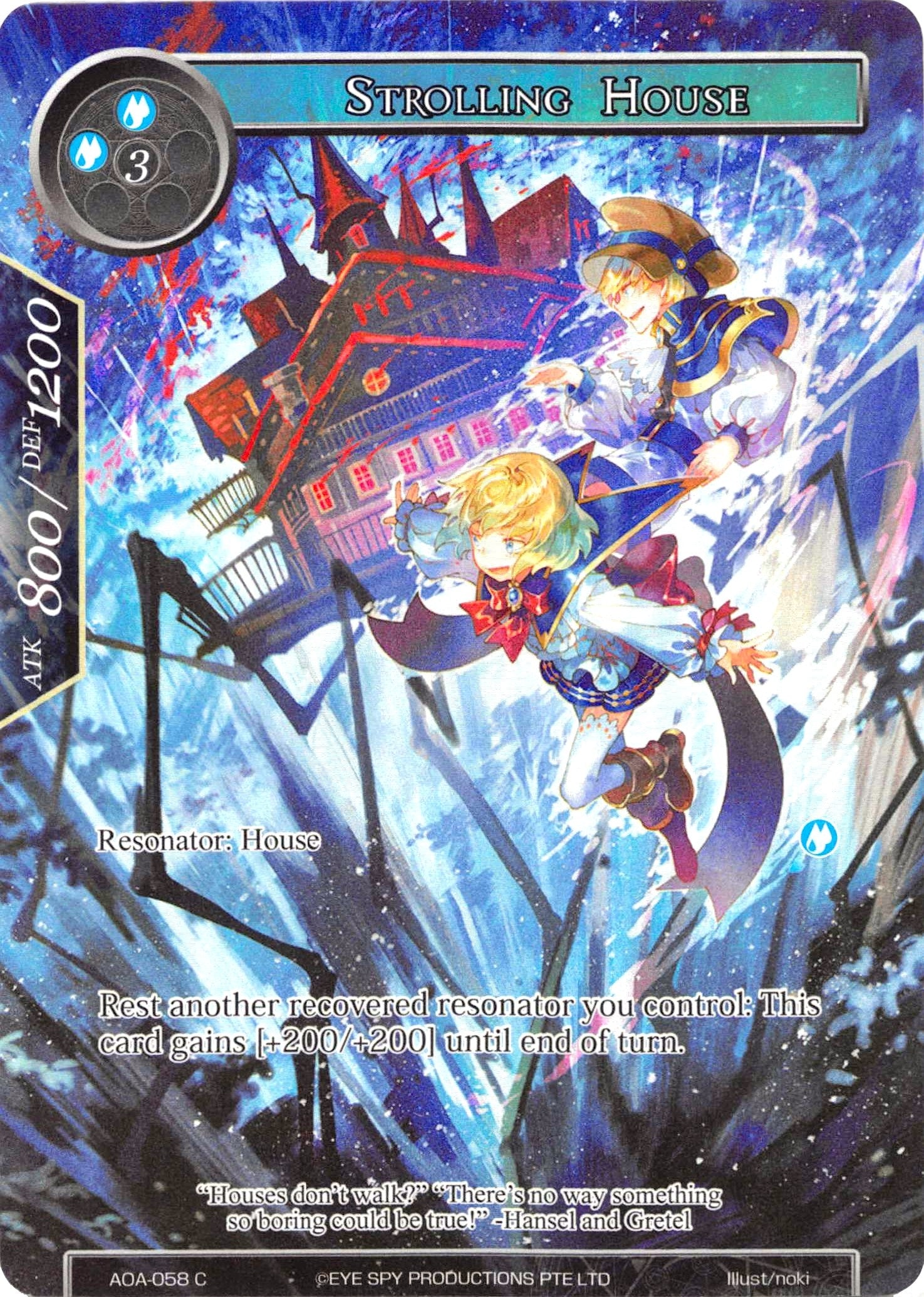 Image for Strolling House (Full Art) (Awakening of the Ancients) (AOA-058) - Force of Will
