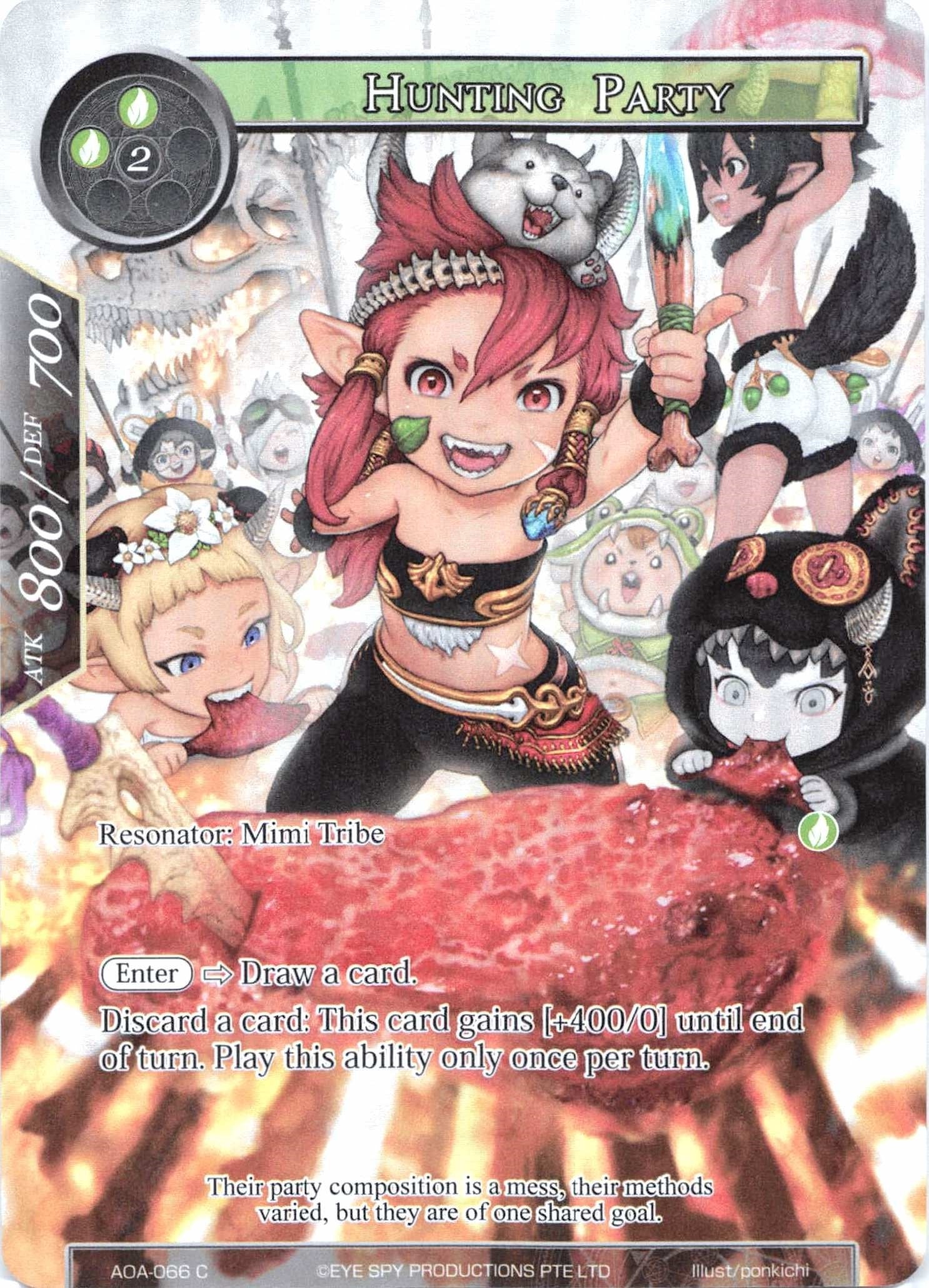 Image for Hunting Party (Full Art) (Awakening of the Ancients) (AOA-066) - Force of Will