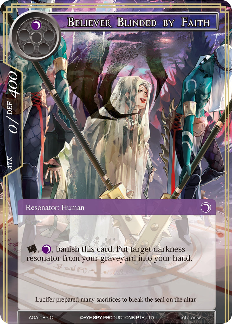 Image for Believer Blinded by Faith (Awakening of the Ancients) (AOA-082) - Force of Will