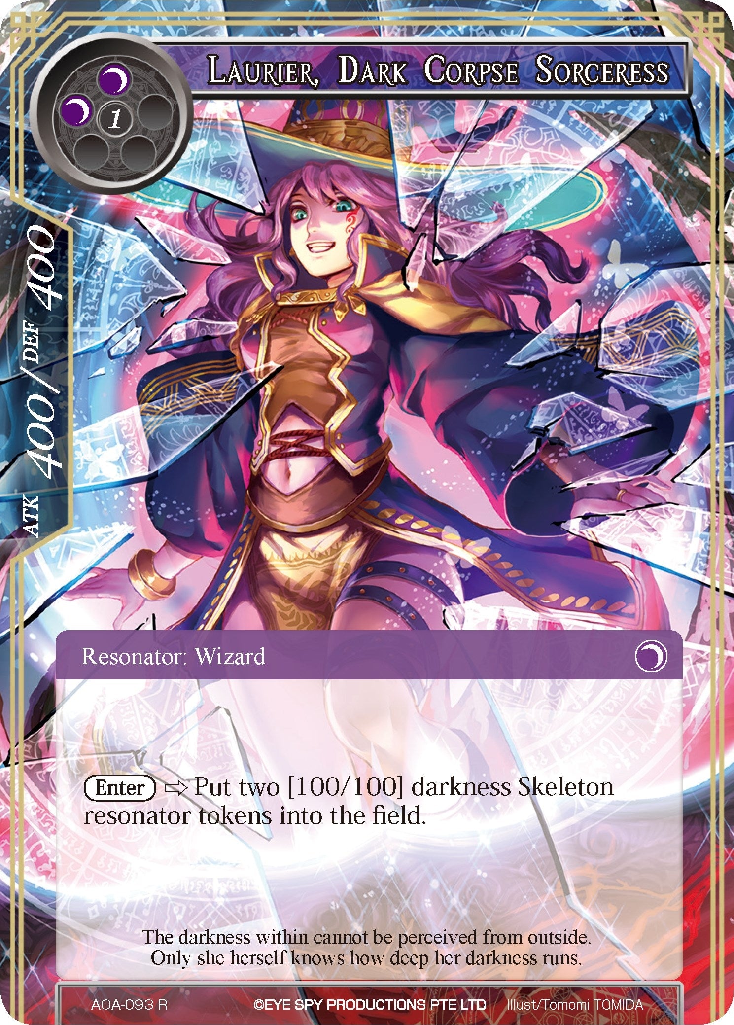 Image for Laurier, Dark Corpse Sorceress (Awakening of the Ancients) (AOA-093) - Force of Will