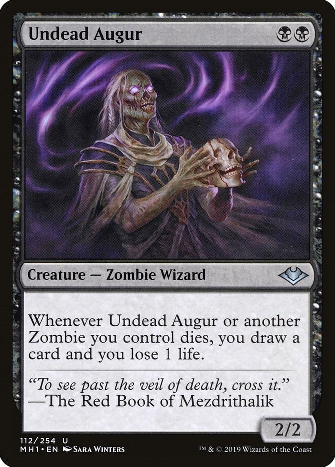 Image for Undead Augur (Modern Horizons) (112) - Magic: The Gathering