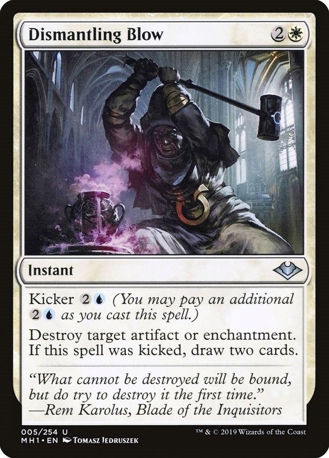 Image for Dismantling Blow (Modern Horizons) (5) - Magic: The Gathering