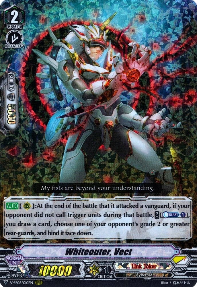 Image for Whiteouter, Vect (V-EB06: Light of Salvation, Logic of Destruction) (V-EB06/010EN) - Cardfight Vanguard