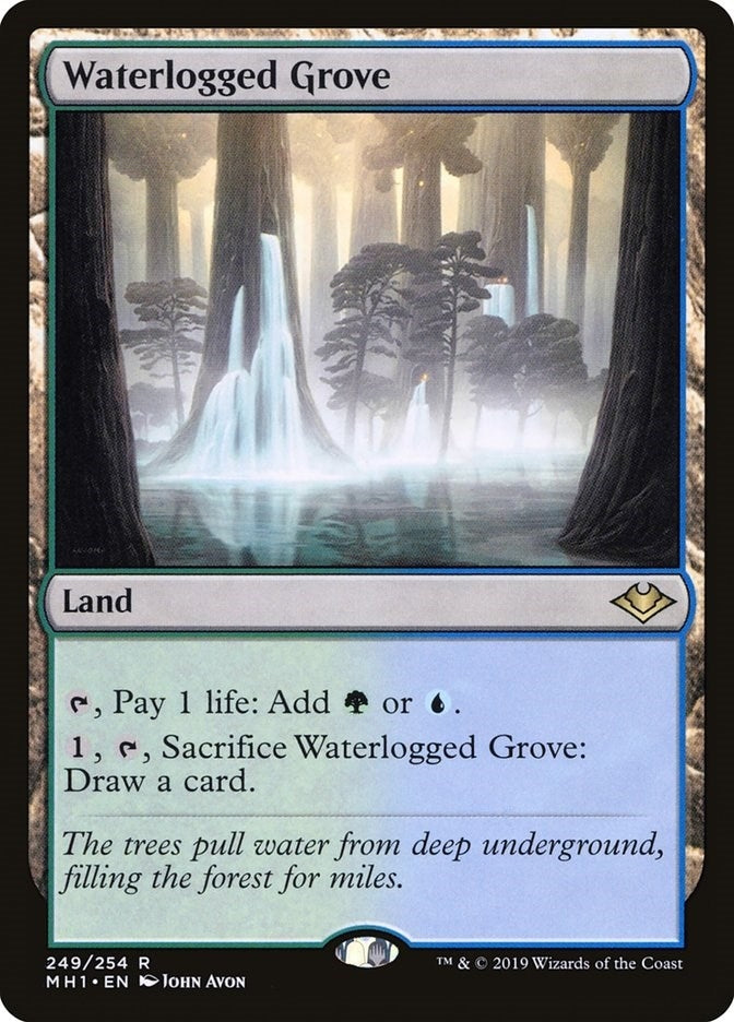 Image for Waterlogged Grove (Modern Horizons) (249) - Magic: The Gathering