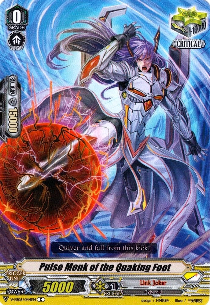 Image for Pulse Monk of the Quaking Foot (V-EB06: Light of Salvation, Logic of Destruction) (V-EB06/044EN) - Cardfight Vanguard
