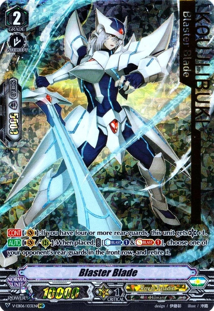 Image for Blaster Blade (IMR) (V-EB06: Light of Salvation, Logic of Destruction) (V-EB06/I03EN) - Cardfight Vanguard
