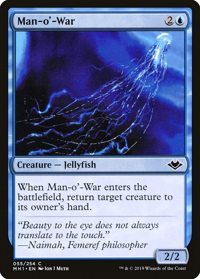Image for Man-o'-War (Modern Horizons) (55) - Magic: The Gathering