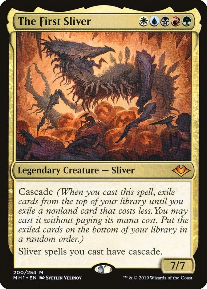 Image for The First Sliver (Modern Horizons) (200) - Magic: The Gathering