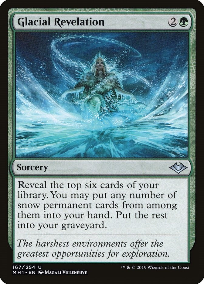 Image for Glacial Revelation (Modern Horizons) (167) - Magic: The Gathering