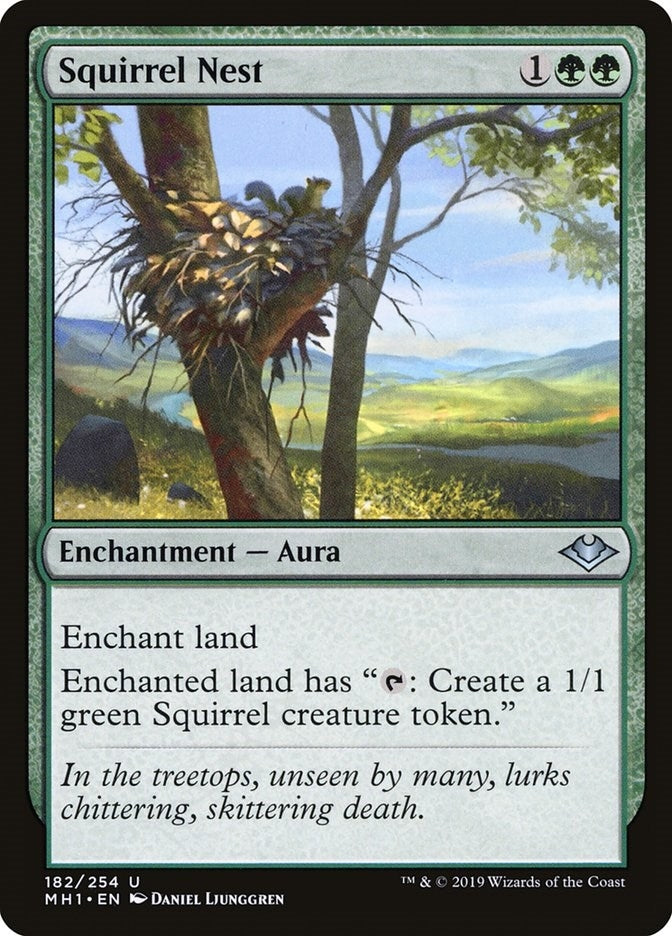 Image for Squirrel Nest (Modern Horizons) (182) - Magic: The Gathering