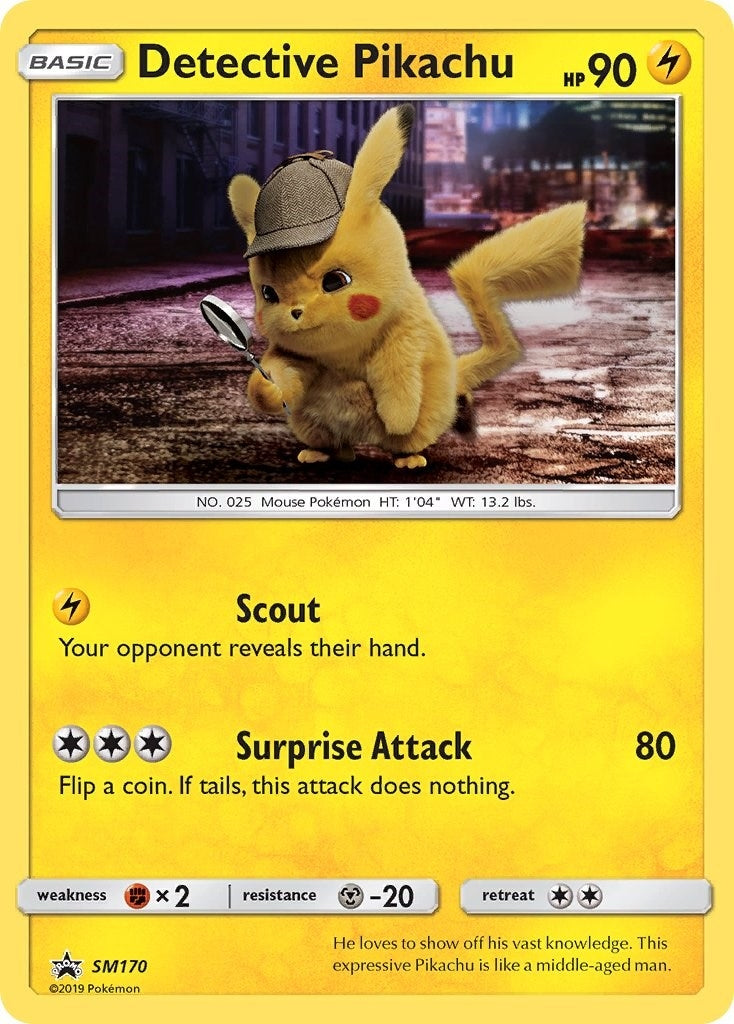 Image for Detective Pikachu - SM170 (SM Promos) (SM170) - Pokemon