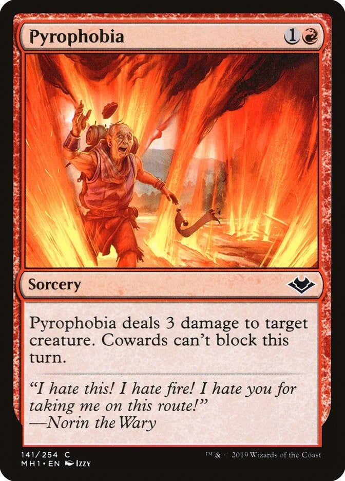 Image for Pyrophobia (Modern Horizons) (141) - Magic: The Gathering