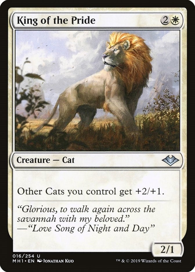 Image for King of the Pride (Modern Horizons) (16) - Magic: The Gathering