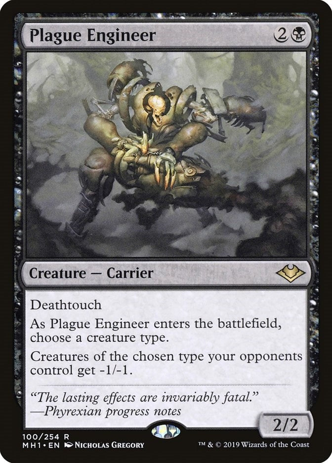 Image for Plague Engineer (Modern Horizons) (100) - Magic: The Gathering