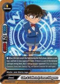 Image for Calm & Collected, Conan Edogawa (S-TD-C01: Case Closed -Side:White-) (S-TD-C01/0002EN) - Future Card BuddyFight