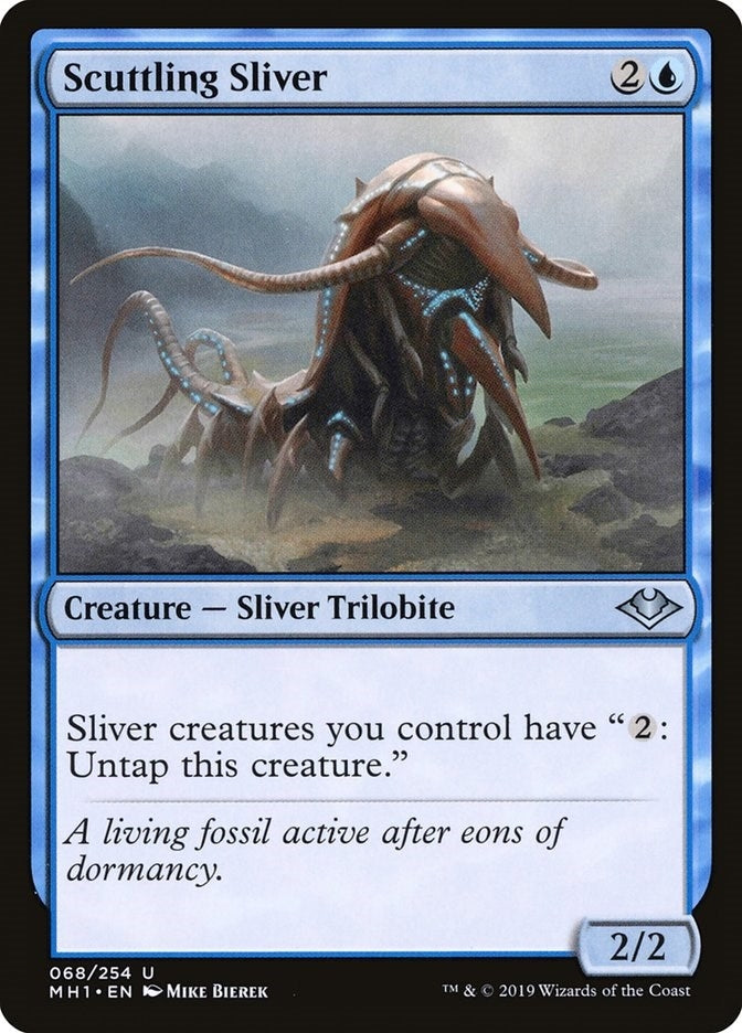 Image for Scuttling Sliver (Modern Horizons) (68) - Magic: The Gathering