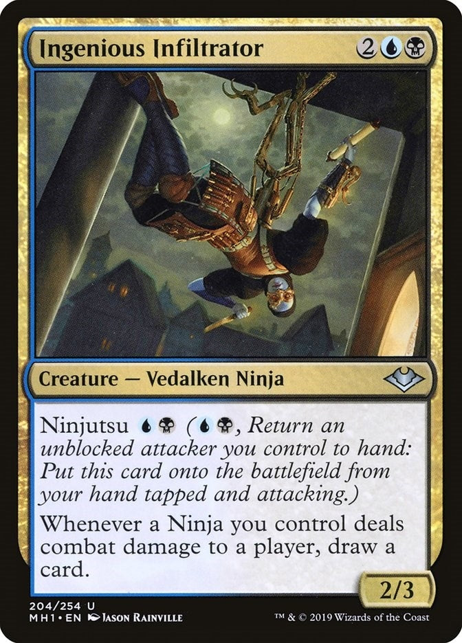 Image for Ingenious Infiltrator (Modern Horizons) (204) - Magic: The Gathering