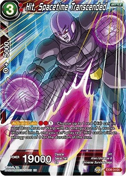 Image for Hit, Spacetime Transcended (Special Anniversary Set) (EX06-04) - Dragon Ball Super: Masters