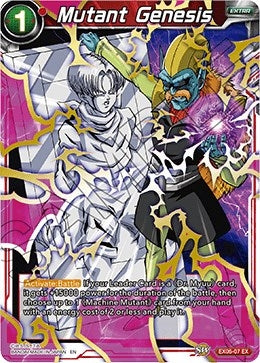 Image for Mutant Genesis (Special Anniversary Set) (EX06-07) - Dragon Ball Super: Masters