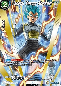 Image for Vegeta, Energy Absorber (Special Anniversary Set) (EX06-09) - Dragon Ball Super: Masters