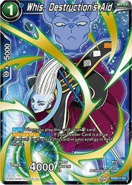 Image for Whis, Destruction's Aid (Special Anniversary Set) (EX06-11) - Dragon Ball Super: Masters
