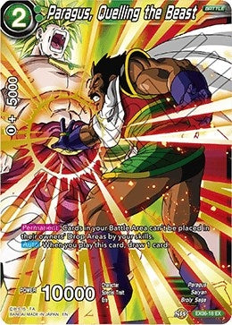 Image for Paragus, Quelling the Beast (Special Anniversary Set) (EX06-18) - Dragon Ball Super: Masters
