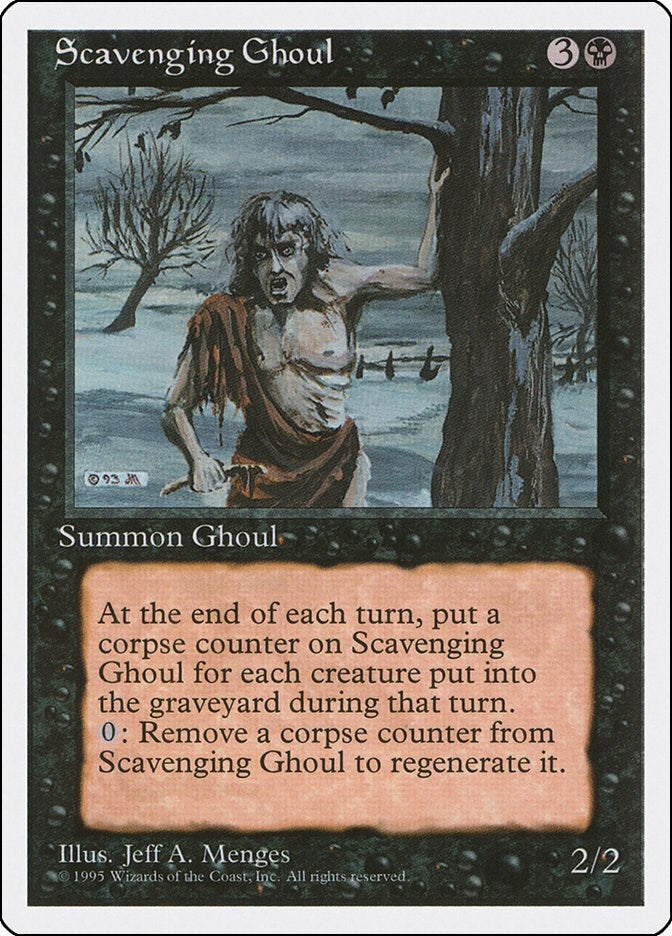 Image for Scavenging Ghoul (Fourth Edition) - Magic: The Gathering