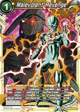 Image for Malevolent Revenge (Special Anniversary Set) (EX06-28) - Dragon Ball Super: Masters