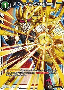 Image for A Crack in Spacetime (Special Anniversary Set) (EX06-36) - Dragon Ball Super: Masters